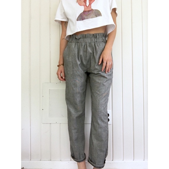 Gingham trousers - Picture 4 of 8